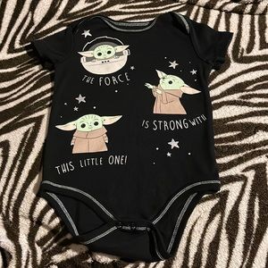 STAR WARS SHORT SLEEVE ONESIE